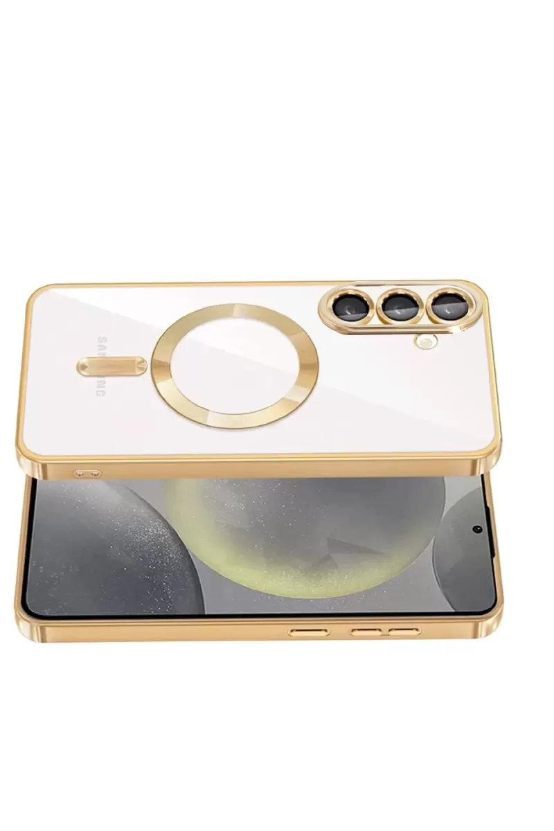 Newface Samsung Galaxy A37 5G Kross Magneticsafe Kapak - Gold
