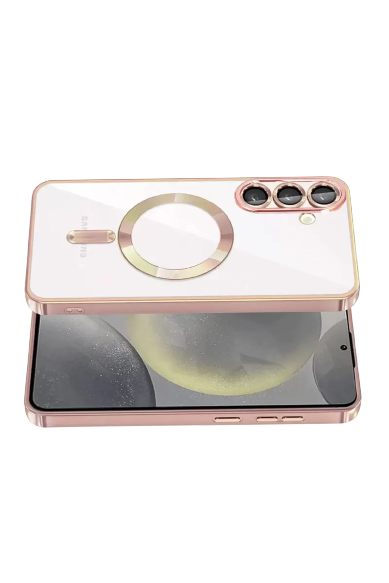 Newface Samsung Galaxy A37 5G Kross Magneticsafe Kapak - Rose