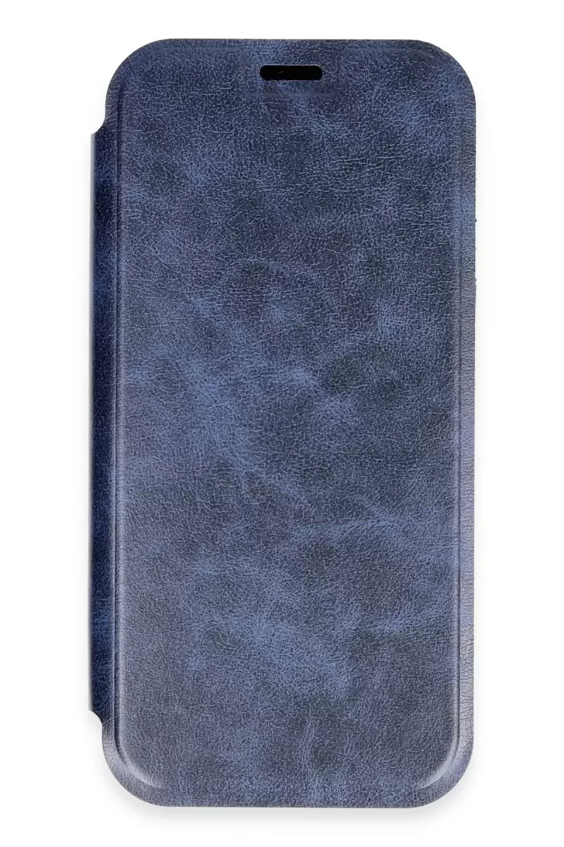 Newface Apple iPhone 16 Pro Max Kılıf Flip Cover - Lacivert