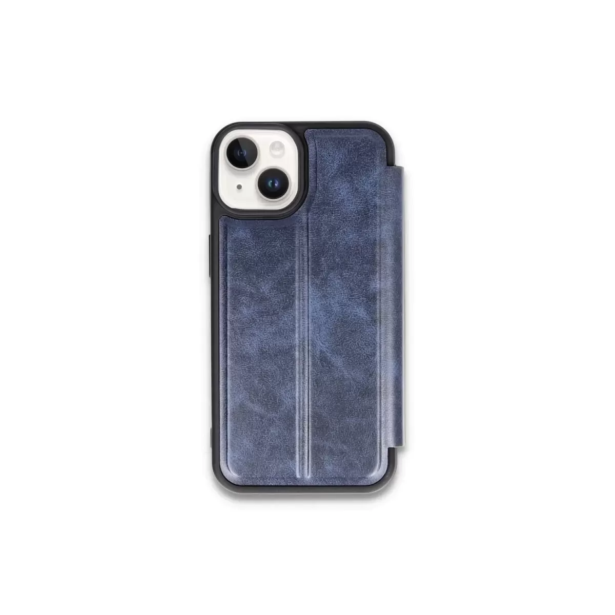 Newface Apple iPhone 15 Kılıf Flip Cover - Lacivert