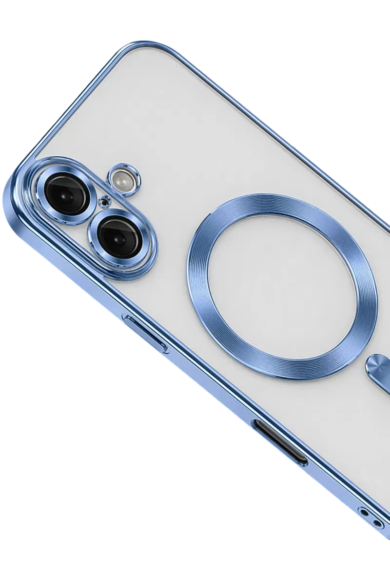 Newface Apple iPhone 16 Kılıf Kross Magneticsafe Kapak - Sierra Blue