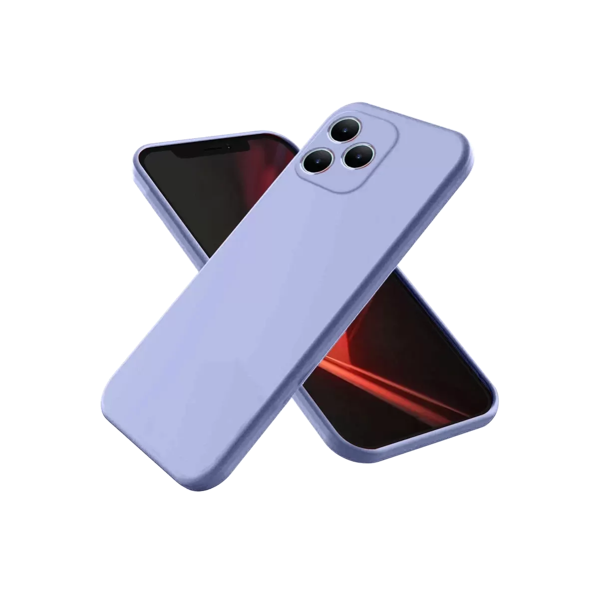 Newface Realme Note 50 4G Kılıf First Silikon - Lila