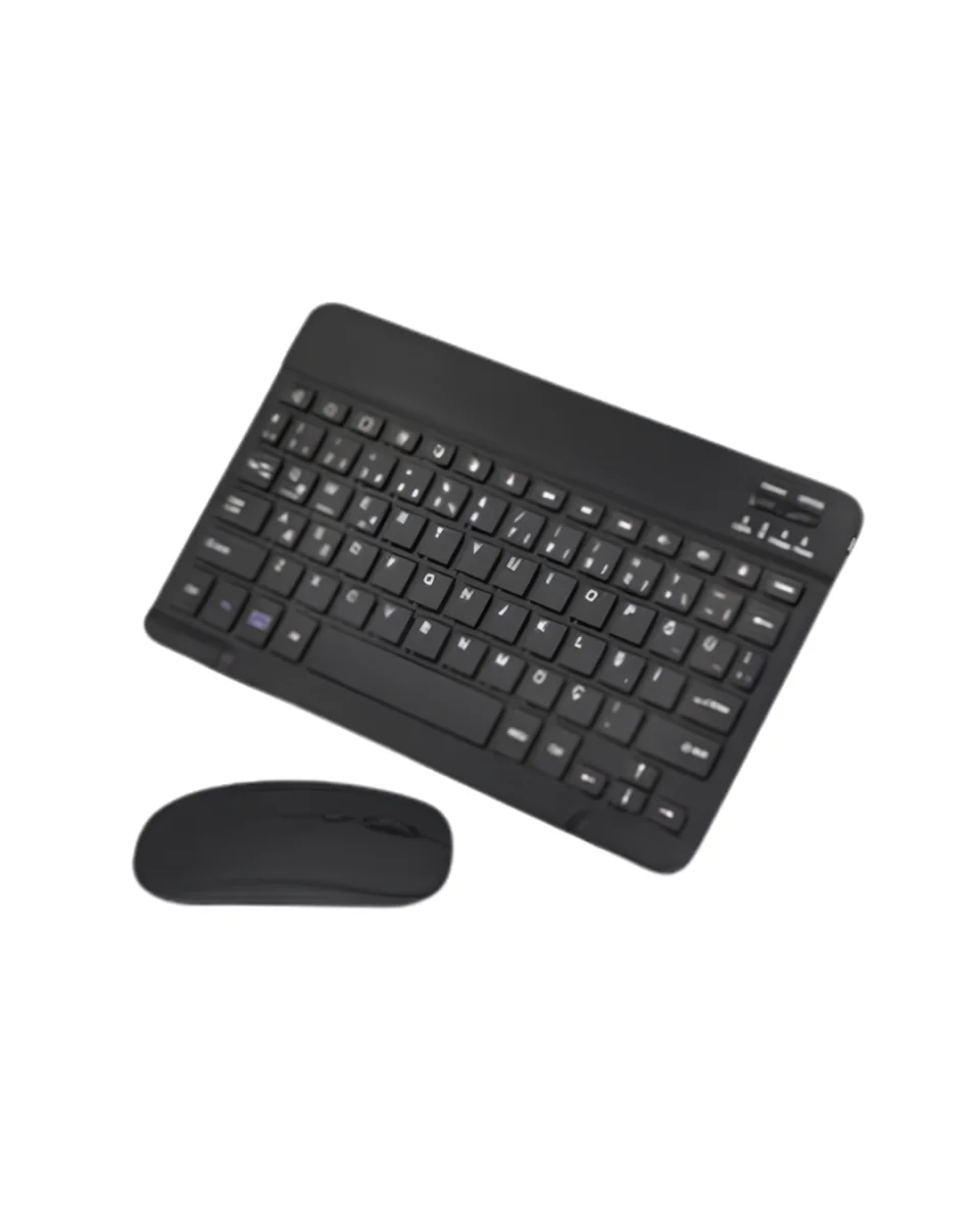Bluetooth Klavye Mouse Seti Taşınabilir Wireless Bilgisayar Aksesuarı