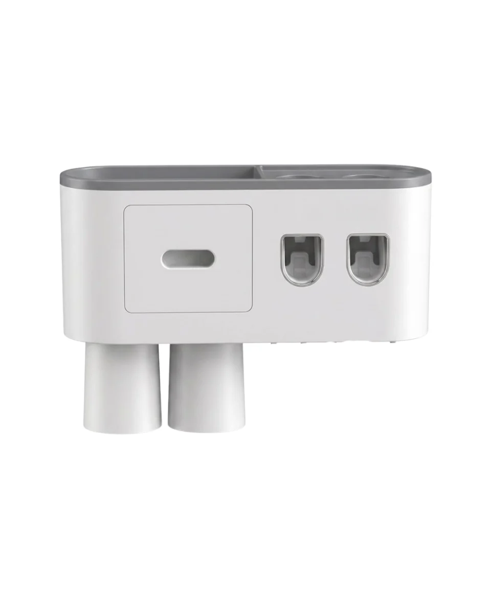 Çok Fonksiyonlu Diş Fırçası Tutucu Otomatik Dispenser Bardaklı Organizer