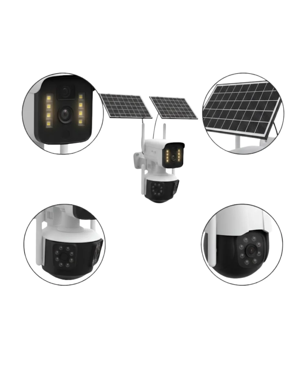 Güneş Enerjili Yayla Kamerası 4G SIM Kartlı 9MP Solar Güvenlik Kamerası 2 Yıl Garantili