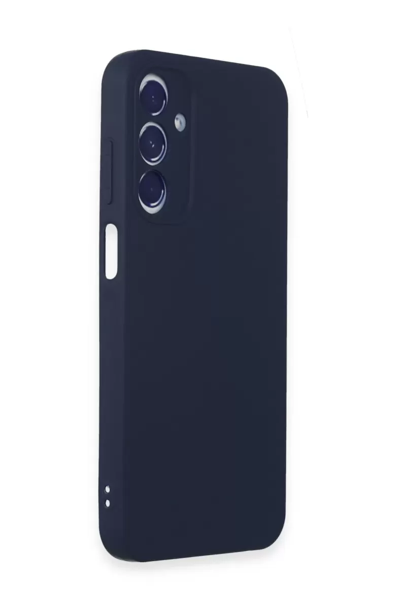 Newface Samsung Galaxy A55 5G Kılıf First Silikon - Lacivert