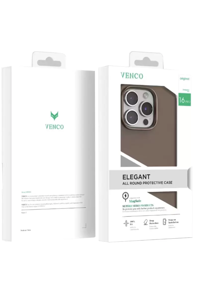 Venco Apple iPhone 16 Pro Jinta Magsafe Kapak - Siyah