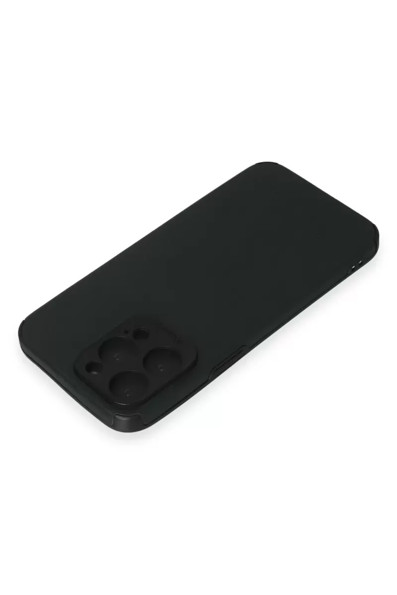 Newface Apple iPhone 15 Pro Max Kılıf Loop Deri Silikon - Yeşil
