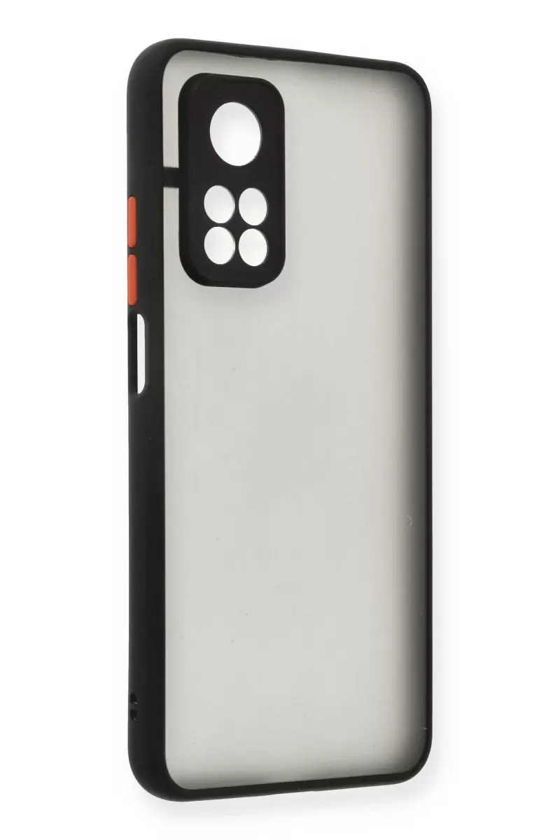 Newface Xiaomi Mi 10T Kılıf Montreal Silikon Kapak - Siyah