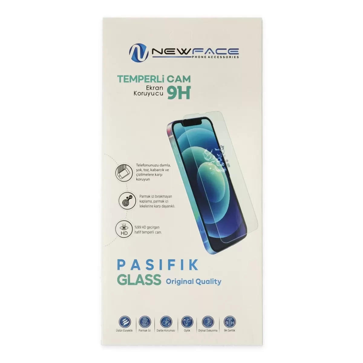 Newface Samsung Galaxy S25 Edge Pasifik Cam Ekran Koruyucu
