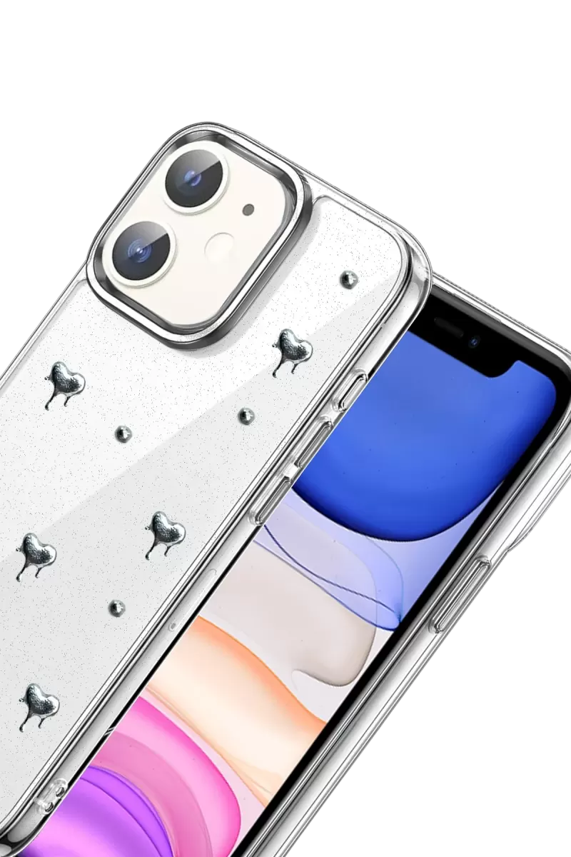 Newface Apple iPhone 11 Fiyonk Desenli Kapak - Desen 1
