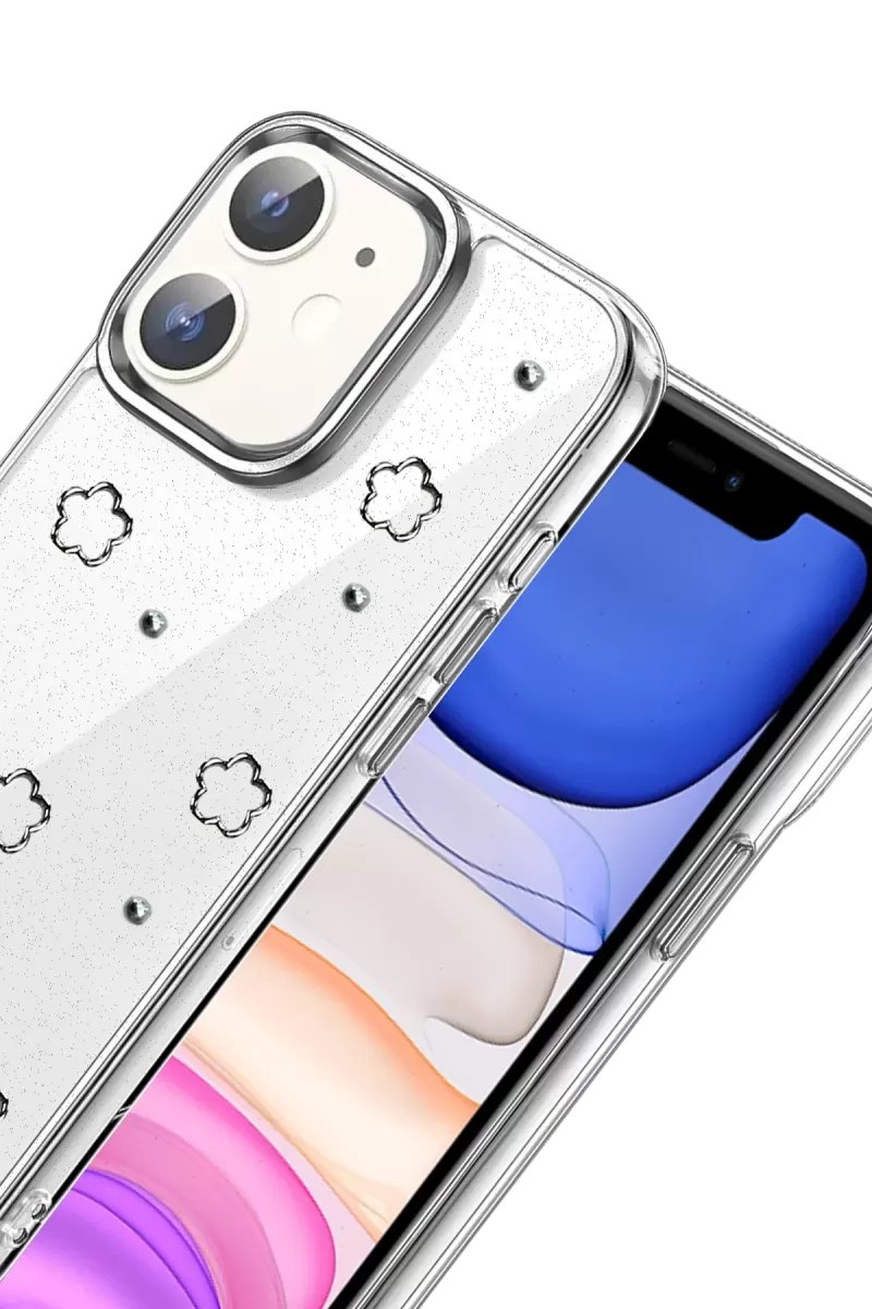 Newface Apple iPhone 11 Fiyonk Desenli Kapak - Desen 2
