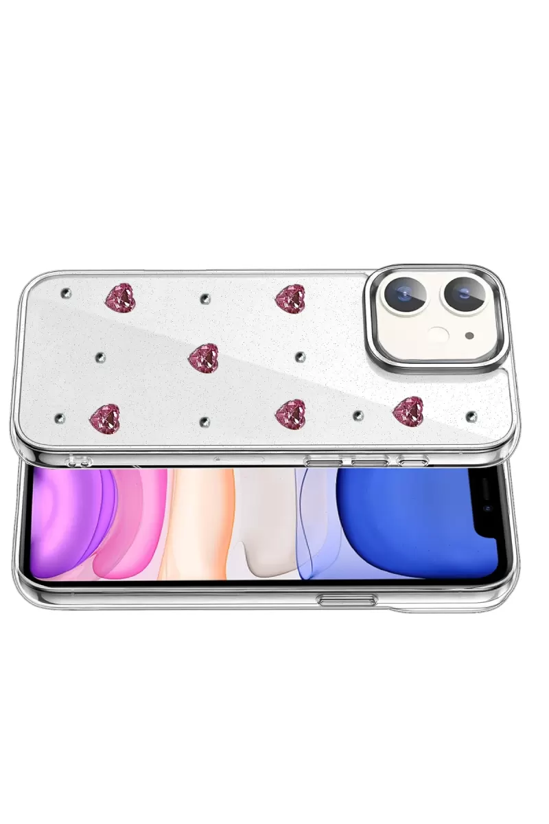 Newface Apple iPhone 11 Fiyonk Desenli Kapak - Desen 3