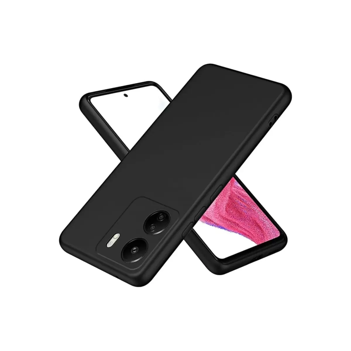 Newface Xiaomi Redmi 13C Kılıf First Silikon - Siyah