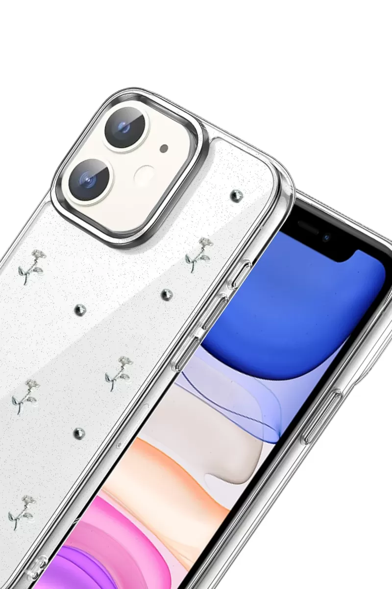 Newface Apple iPhone 11 Fiyonk Desenli Kapak - Desen 4