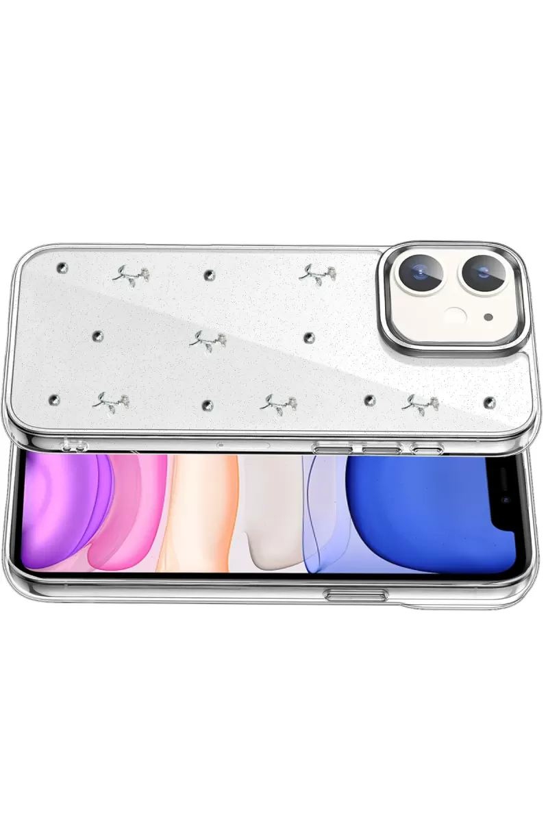 Newface Apple iPhone 11 Fiyonk Desenli Kapak - Desen 4