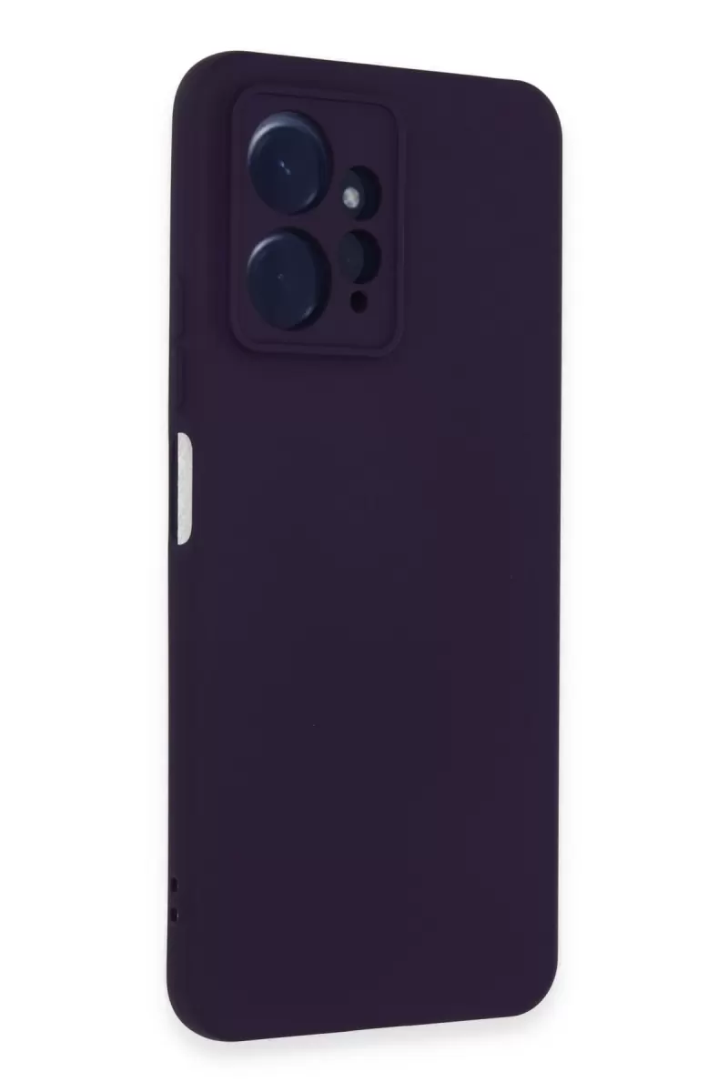 Newface Xiaomi Redmi Note 12 4G Kılıf Nano içi Kadife Silikon - Mor