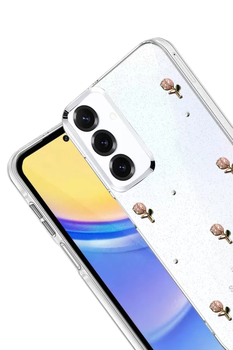 Newface Samsung Galaxy A14 4G Fiyonk Desenli Kapak - Desen 6