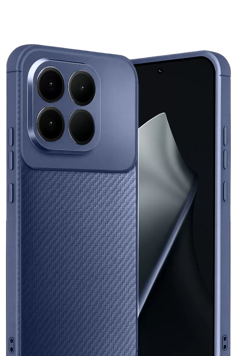 Newface Xiaomi Mi 15T Auto Focus Karbon Kapak - Lacivert
