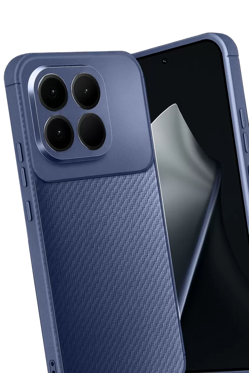 Newface Xiaomi Mi 15T Auto Focus Karbon Kapak - Lacivert