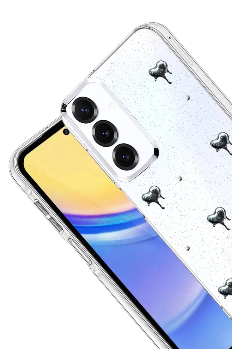 Newface Samsung Galaxy A15 4G Fiyonk Desenli Kapak - Desen 1