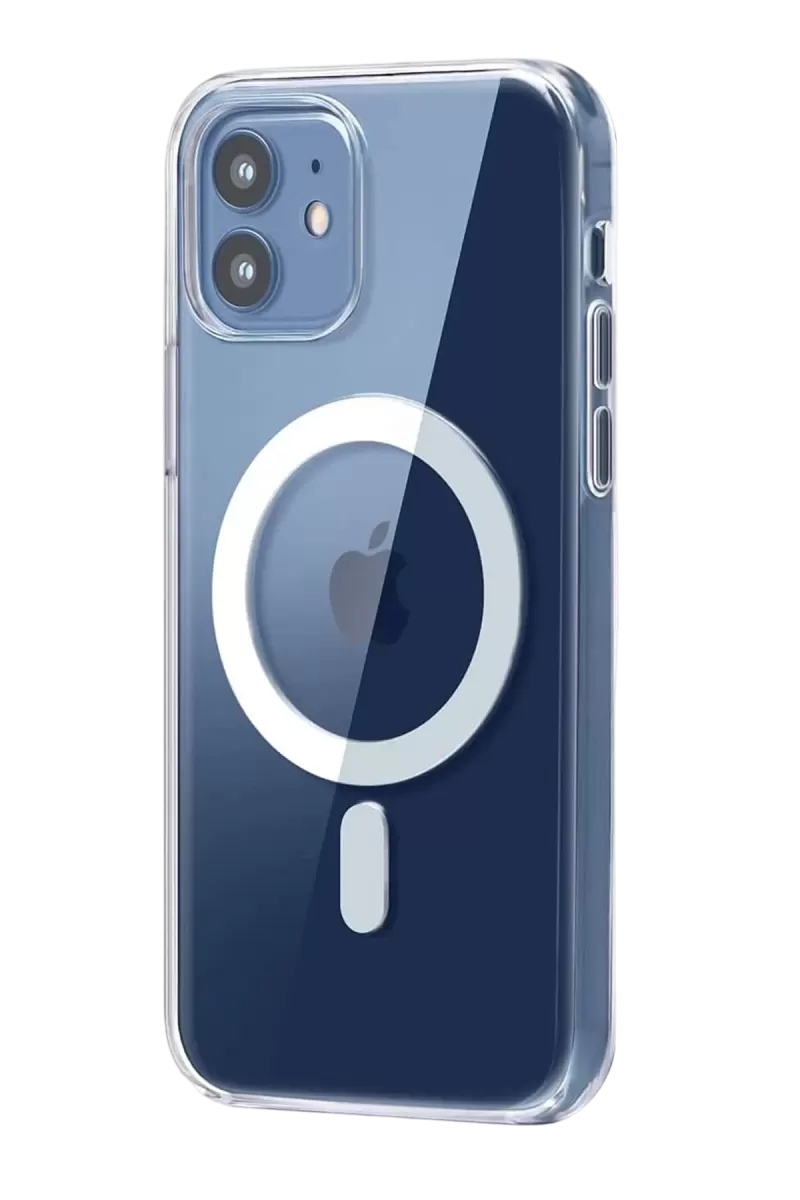 Newface Apple iPhone 11 Combo Sert Şeffaf Magsafe Kapak - Şeffaf