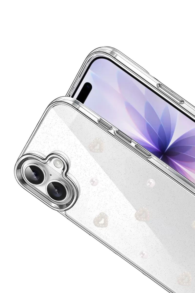 Newface Apple iPhone 16 Fiyonk Desenli Kapak - Desen 10
