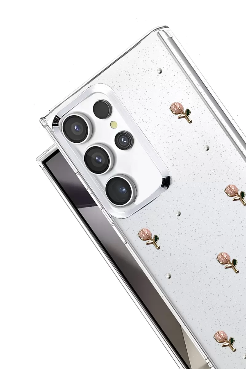 Newface Samsung Galaxy S25 Ultra Fiyonk Desenli Kapak - Desen 6