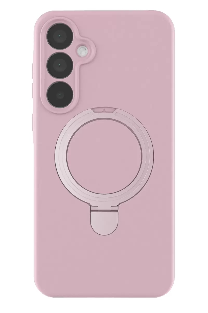 Newface Samsung Galaxy A16 5G Regal Magsafe Standlı Kapak - Açık Pembe