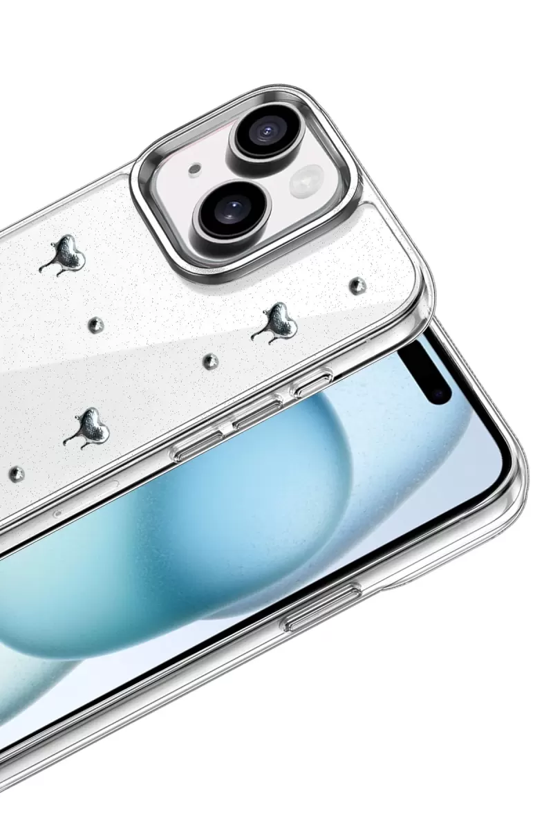 Newface Apple iPhone 14 Fiyonk Desenli Kapak - Desen 1