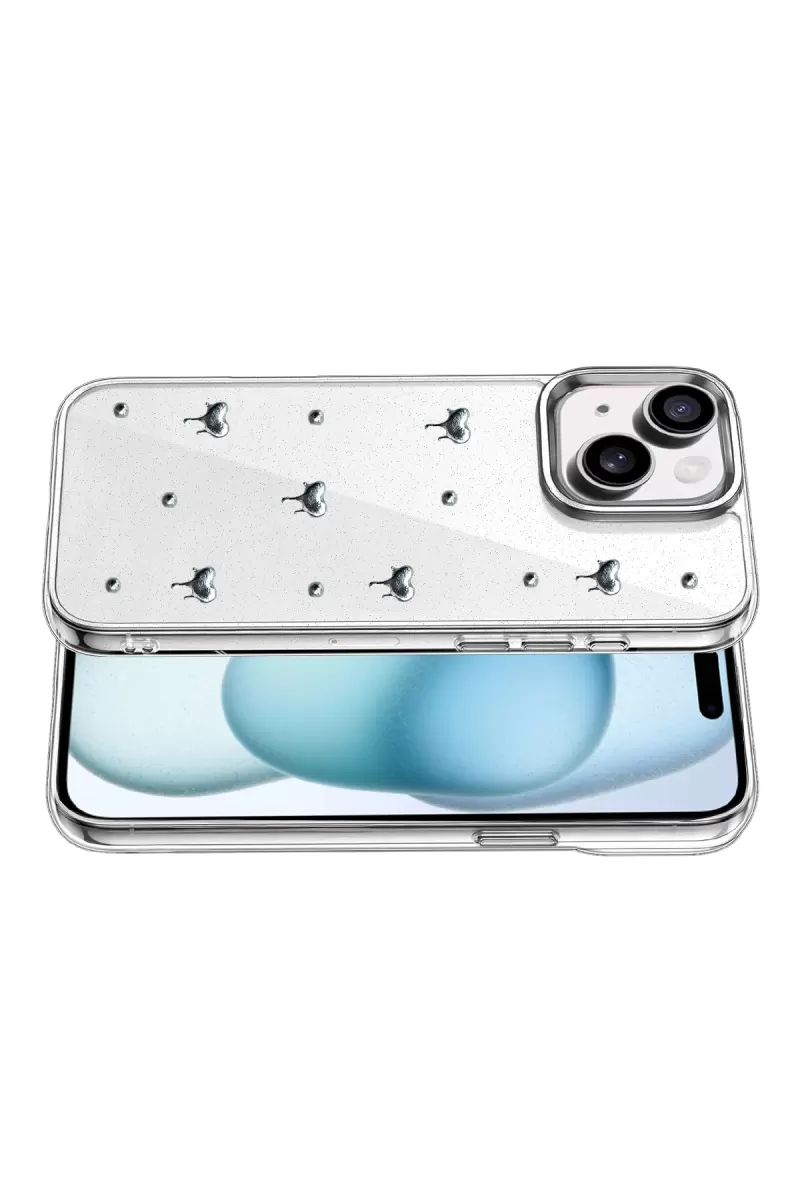 Newface Apple iPhone 14 Fiyonk Desenli Kapak - Desen 1