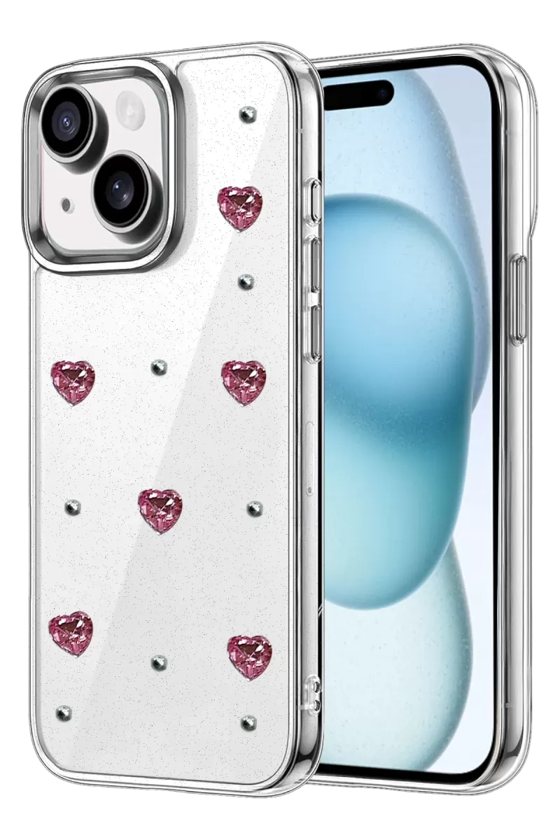 Newface Apple iPhone 14 Fiyonk Desenli Kapak - Desen 3