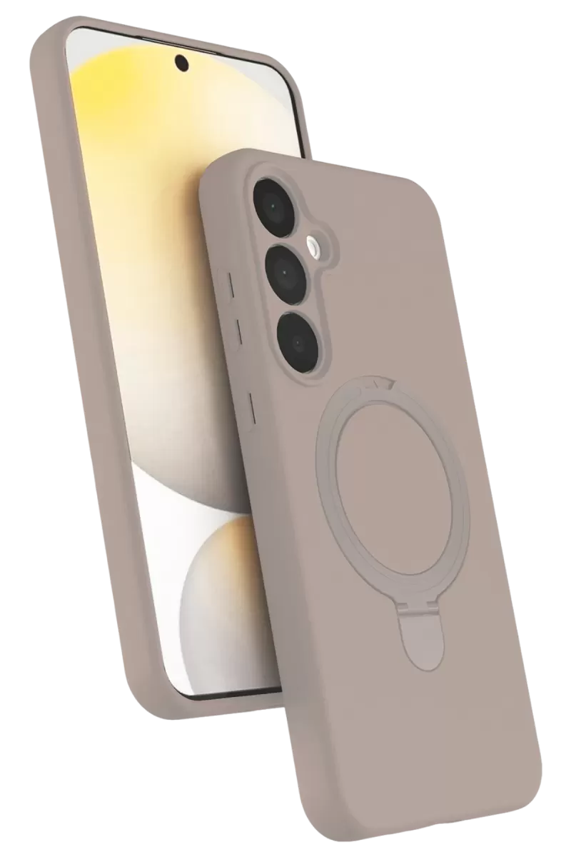 Newface Samsung Galaxy A16 5G Regal Magsafe Standlı Kapak - Çöl Titanyum