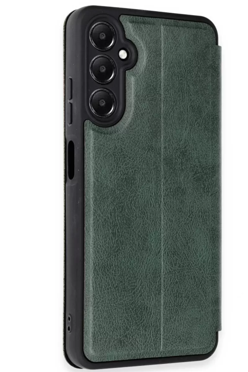 Newface Samsung Galaxy A17 5G Flip Cover - Yeşil