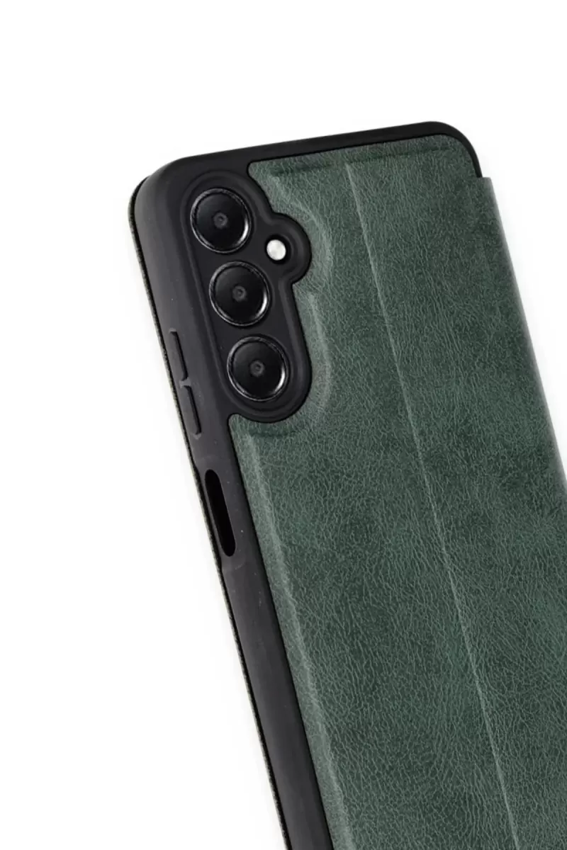 Newface Samsung Galaxy A17 5G Flip Cover - Yeşil