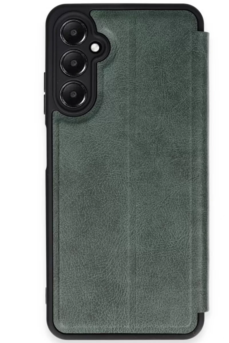 Newface Samsung Galaxy A17 5G Flip Cover - Yeşil