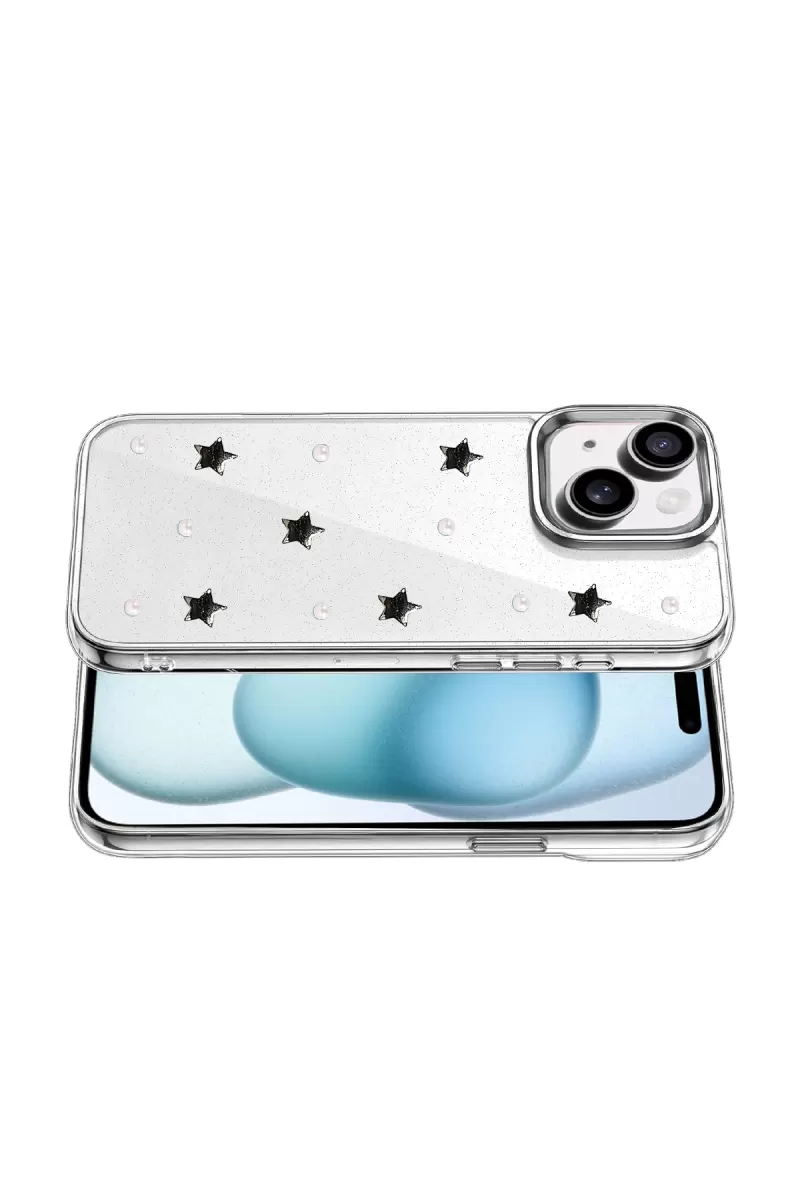 Newface Apple iPhone 14 Fiyonk Desenli Kapak - Desen 7