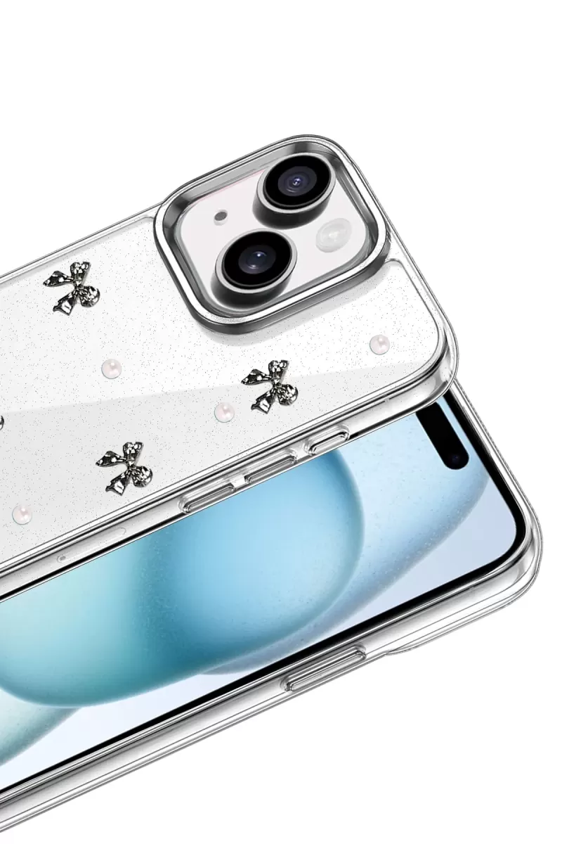Newface Apple iPhone 14 Fiyonk Desenli Kapak - Desen 8