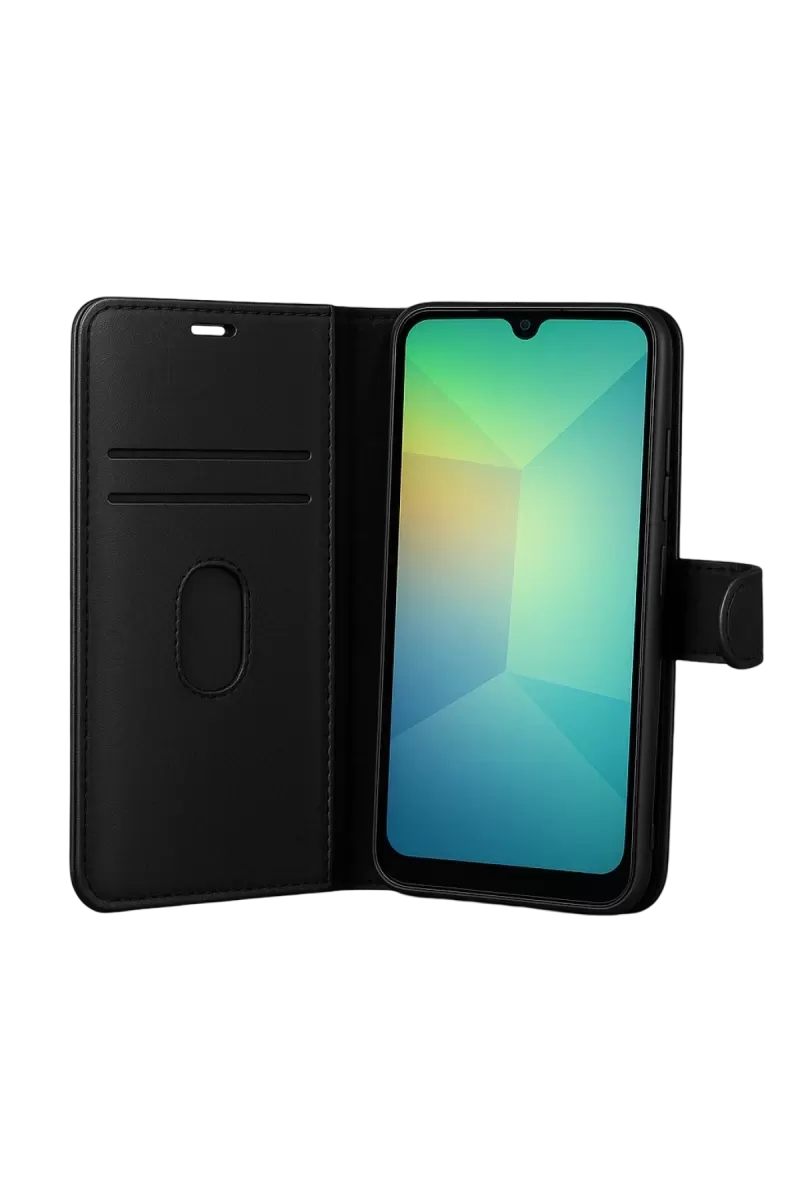Newface Samsung Galaxy S25 FE Trend S Plus Kapaklı Kılıf - Siyah