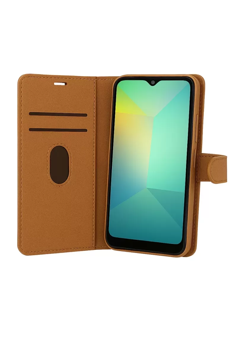Newface Samsung Galaxy S25 FE Trend S Plus Kapaklı Kılıf - Taba