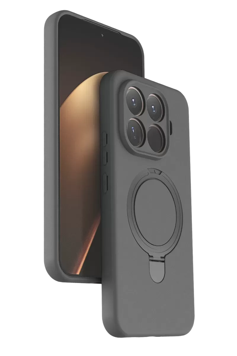 Newface Xiaomi Mi 15T Pro Regal Magsafe Standlı Kapak - Titan Gri
