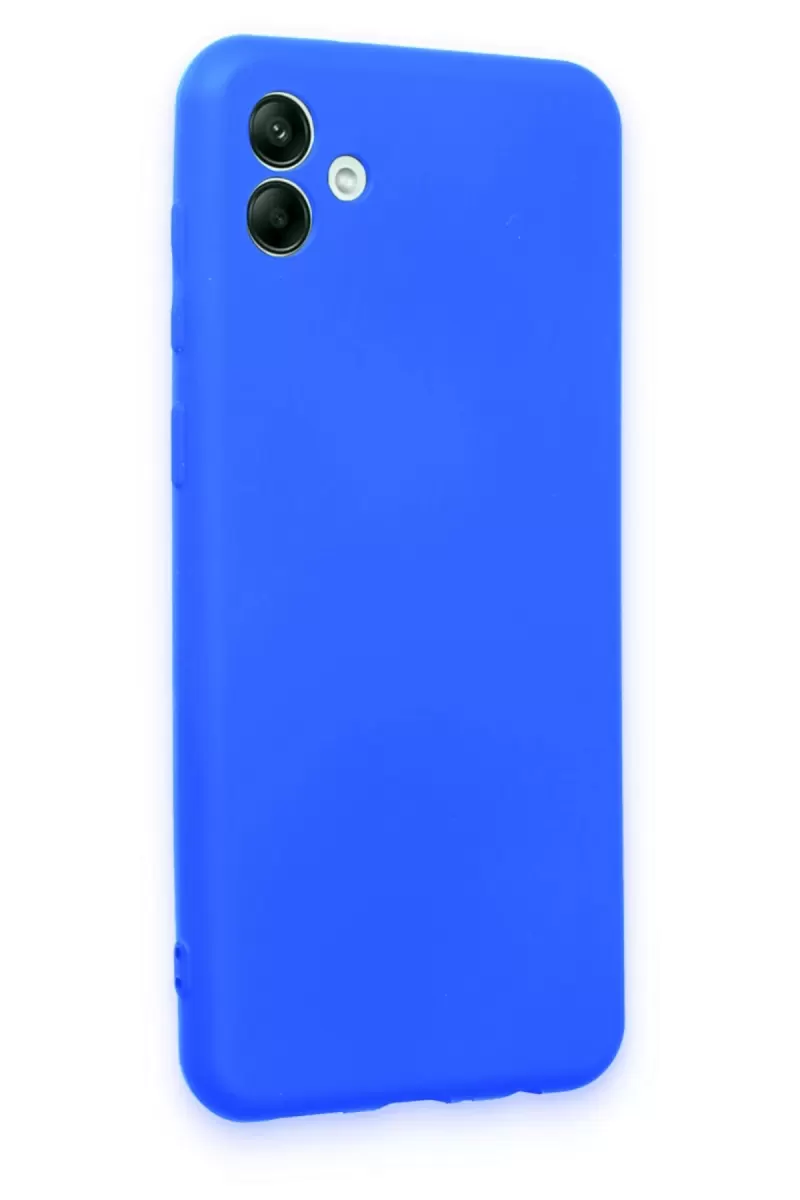 Newface Samsung Galaxy A04 Kılıf First Silikon - Mavi