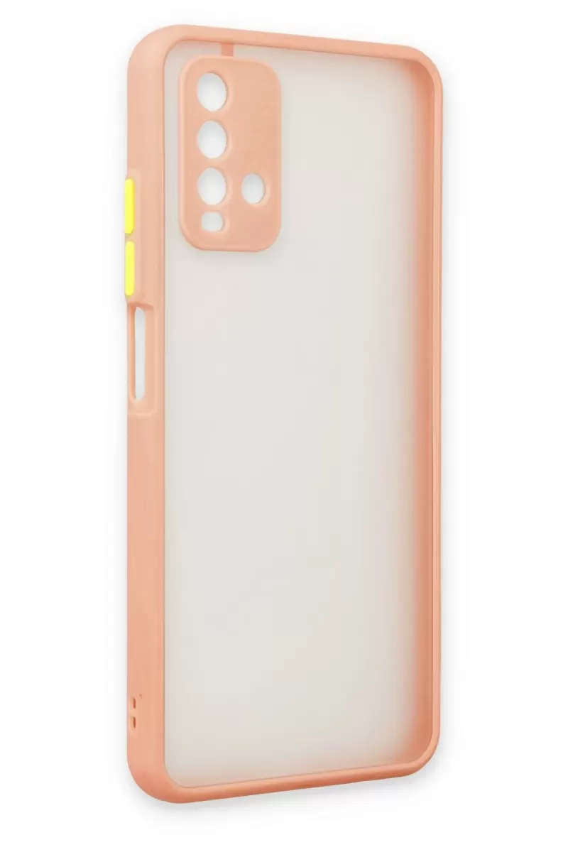 Newface Xiaomi Redmi 9T Kılıf Montreal Silikon Kapak - Pembe