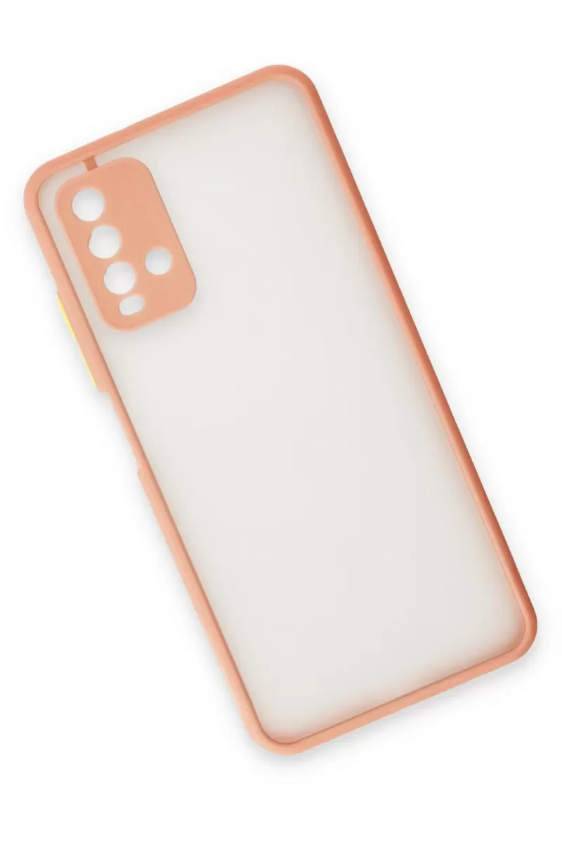 Newface Xiaomi Redmi 9T Kılıf Montreal Silikon Kapak - Pembe