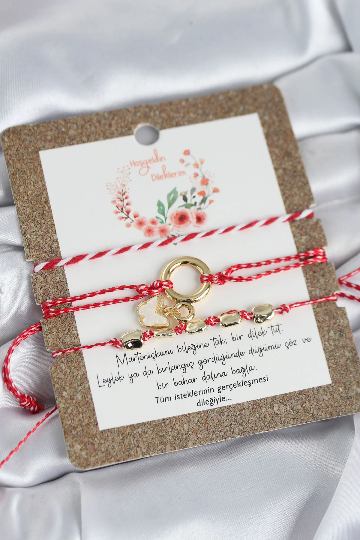 Marteniçka Bileklik 3'lü Kelebekli Model