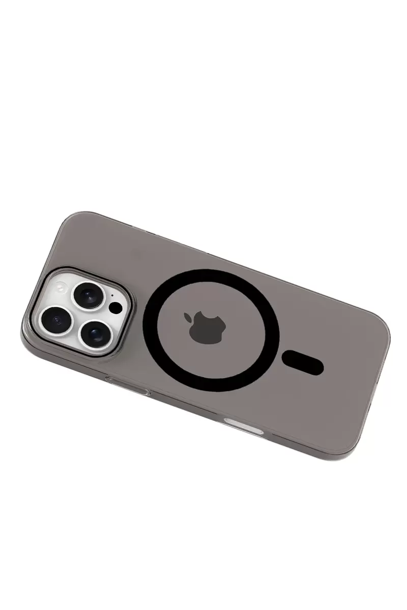 Joko Apple iPhone 16 Pro Max PC Blank Magsafe Kapak - Siyah