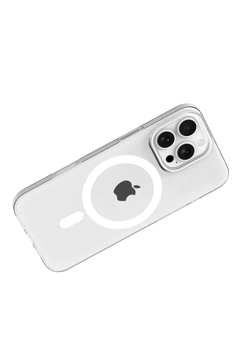 Joko Apple iPhone 16 Pro Max PC Blank Magsafe Kapak - Şeffaf