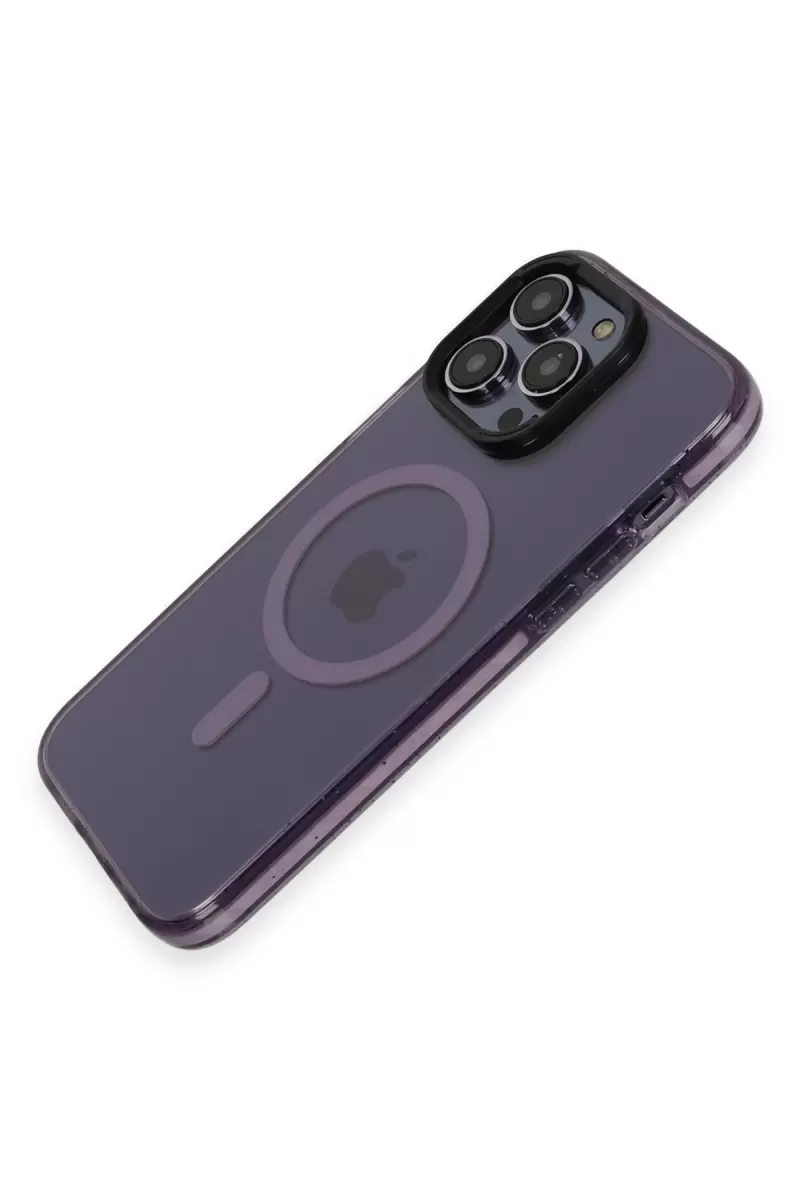 Joko Apple iPhone 14 Pro Max Kılıf Tigra Magsafe Kapak - Derin Mor