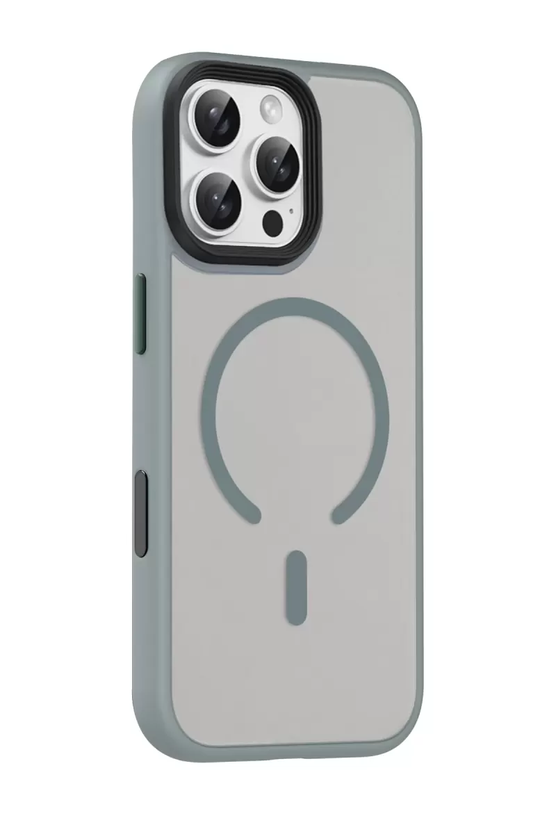 Joko Apple iPhone 16 Pro Max Megane Magsafe Kapak - Titan Gri