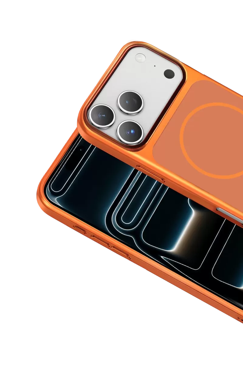 Joko Apple iPhone 17 Pro Max Rush Magsafe Kapak - Turuncu